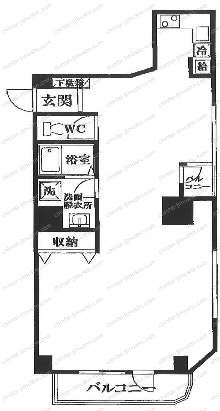 アークシティ池袋の間取図