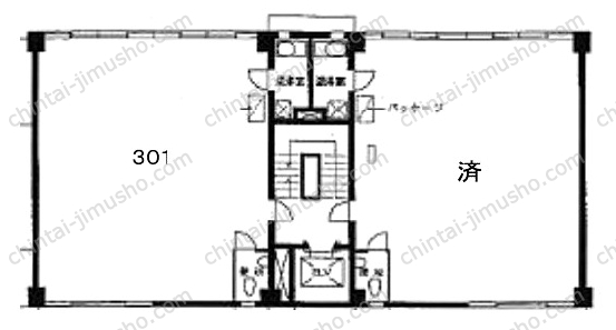 B・Fビルの間取図