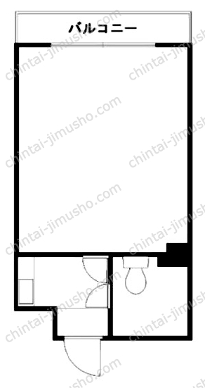泰共フラットビルの間取図