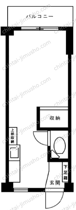 モリグチハイツの間取図