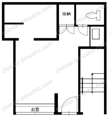 末永共同ビルの間取図