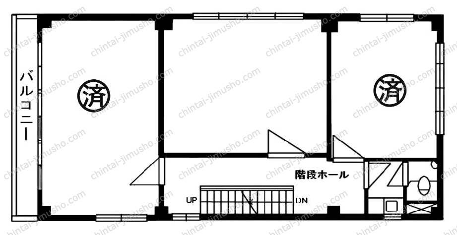 佐一ビルの間取図