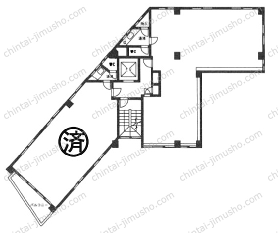 第二山本ビルの間取図
