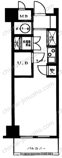 後楽園ビューハイツの間取図