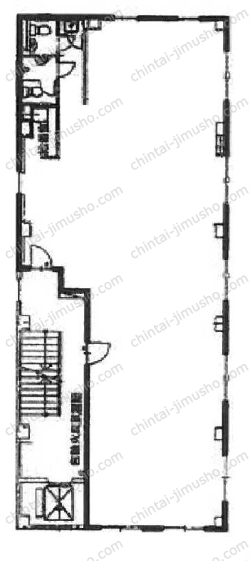 三木ビル本館の間取図