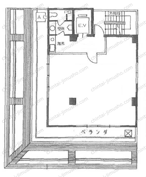 巴ビルの間取図