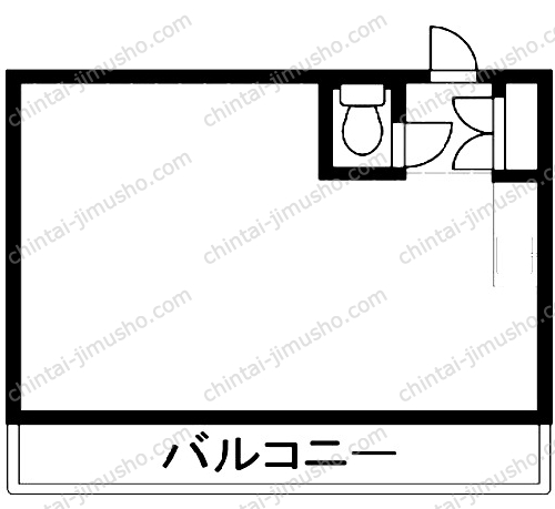 シャルマン赤坂の間取図