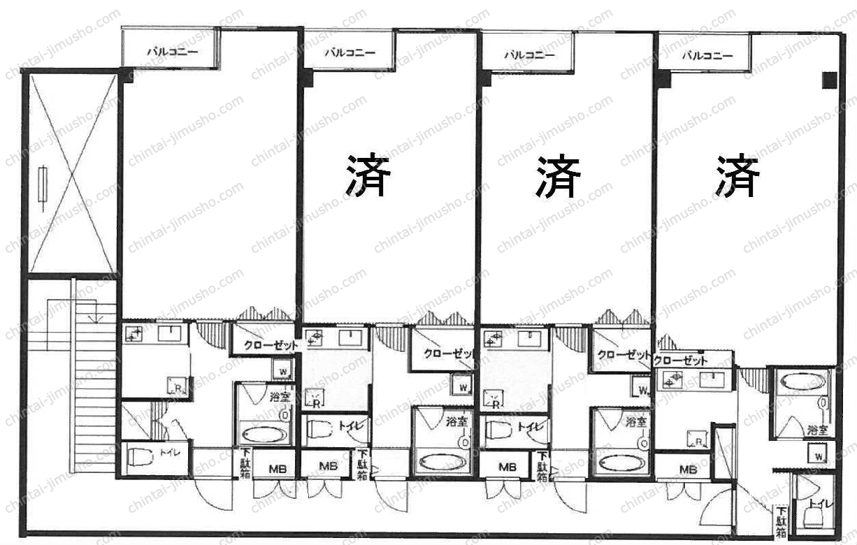 FRESCA神宮前の間取図
