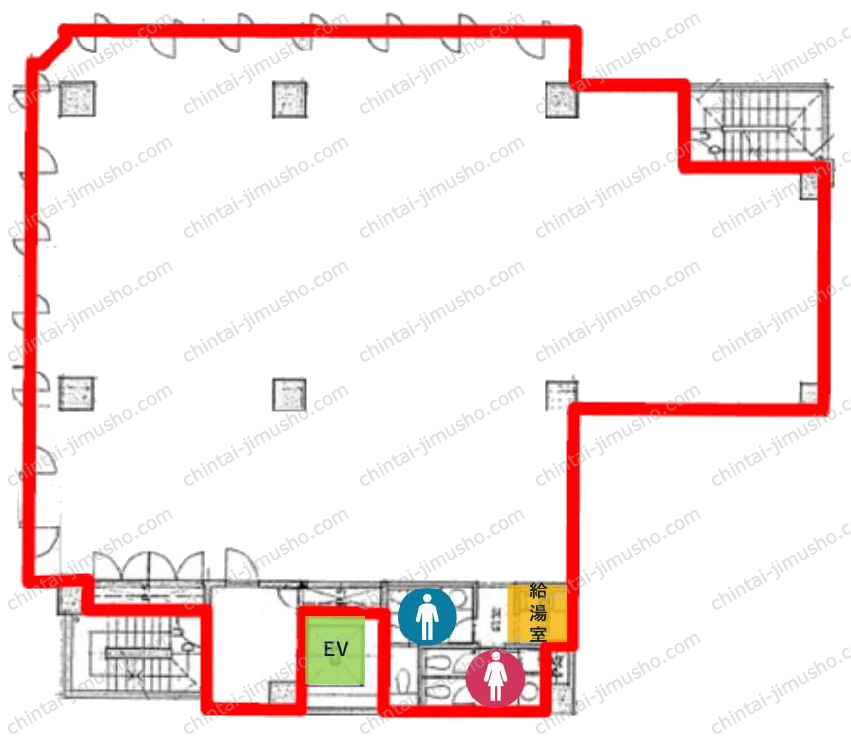 ユニゾ大井四丁目ビル（レ・ジュ大井町）の間取図