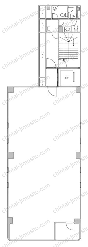 五反田シティトラストビルの間取図