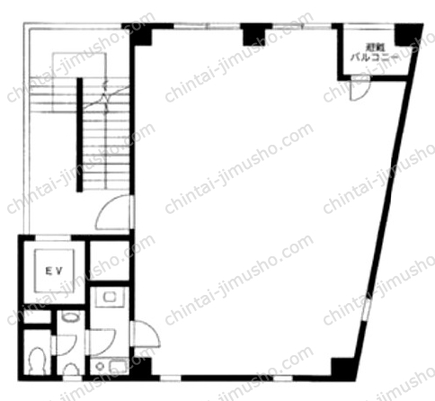 新橋ヤマトヨビルの間取図