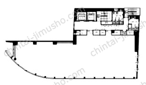 虎ノ門ビルの間取図