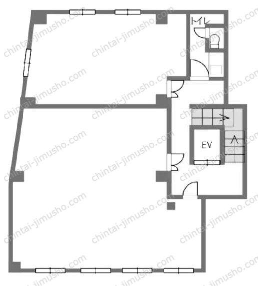 エコービルの間取図