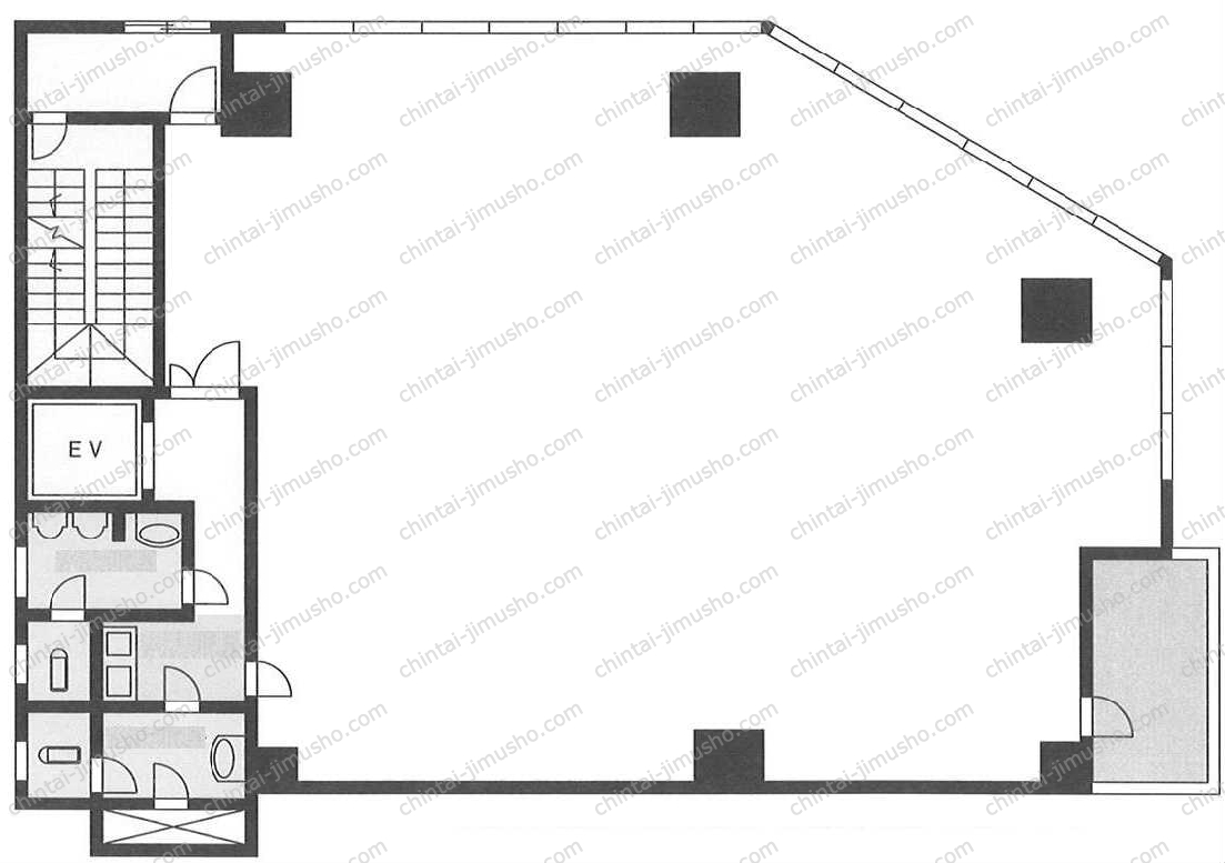 TMSビルの間取図