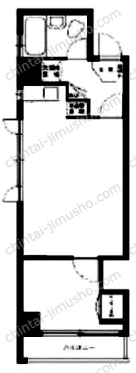 オーロラ三田の間取図