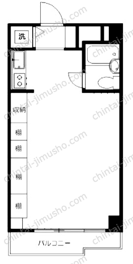 飯田橋ハイタウンの間取図