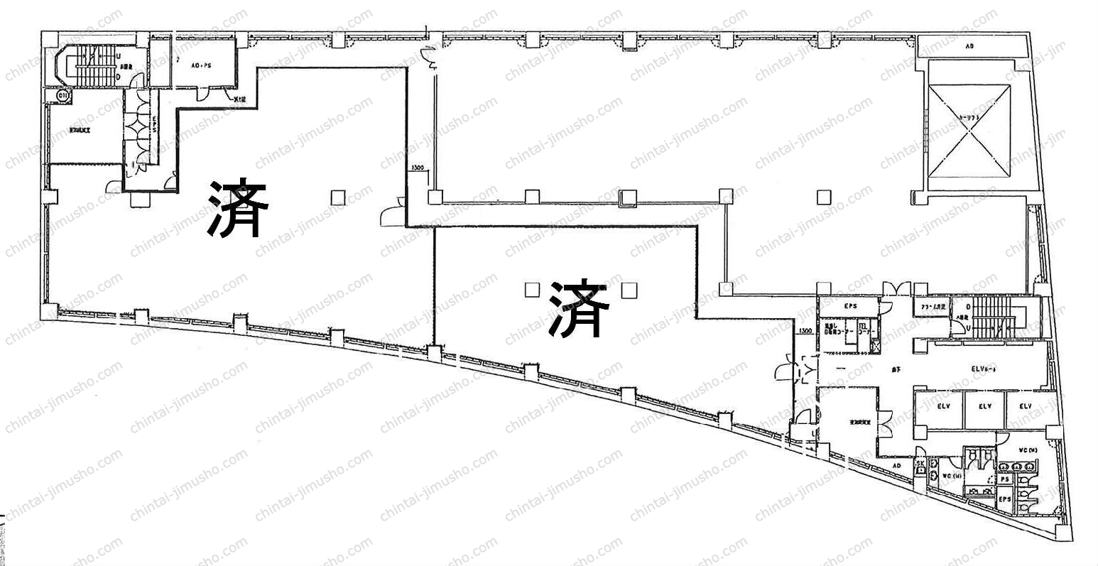 トーシンビルの間取図