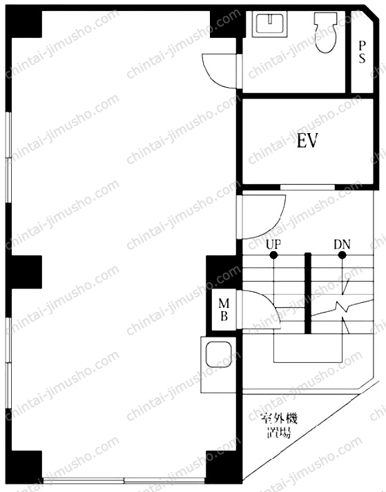 仲町塚本ビルの間取図