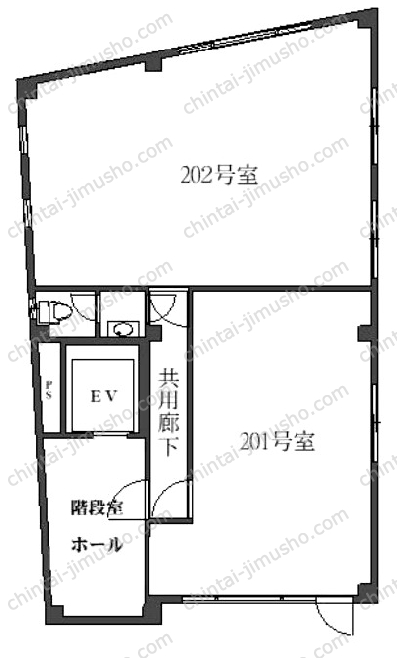 Ｋ-6ビル８-11館の間取図