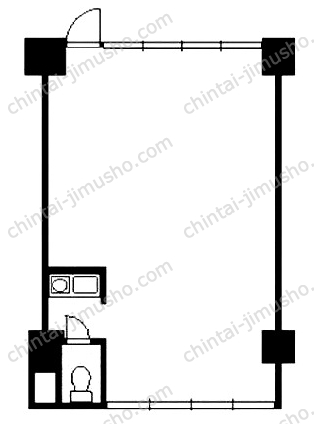 橋本ビルの間取図