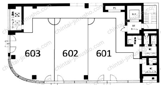 ル・グラシエルBLDG.1の間取図