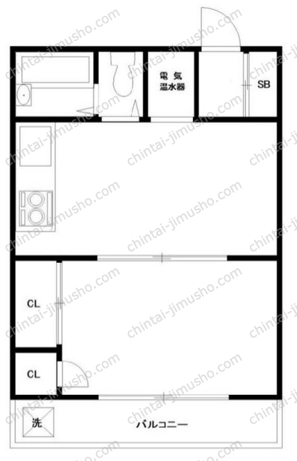 ハミルトンプラザの間取図