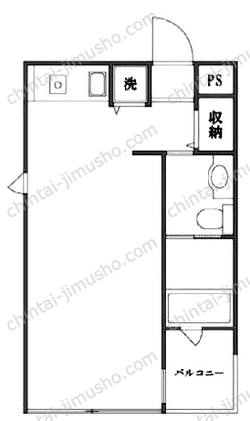 クインズビルの間取図