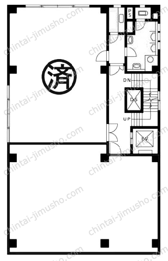 竹本ビルの間取図