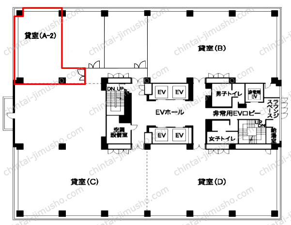 パシフィックマークス横浜イーストの間取図