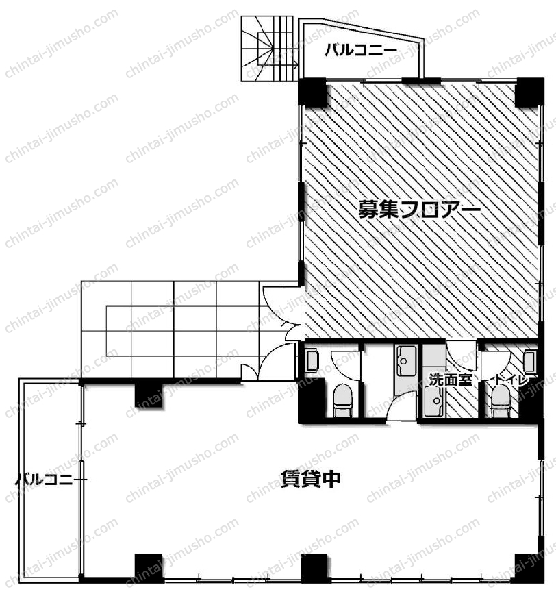 武居ビルの間取図