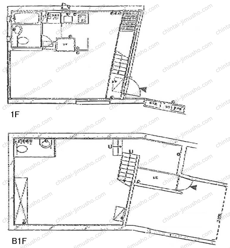 アピカ代々木上原の間取図
