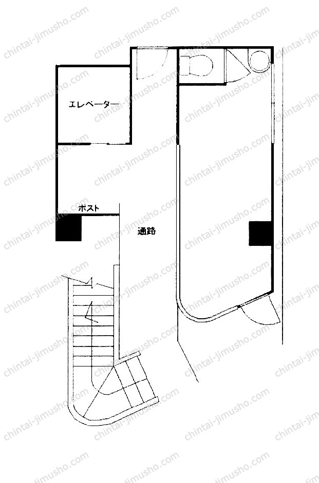 神田美土代ビルの間取図