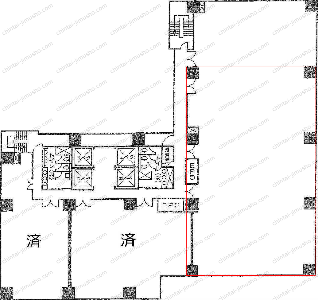 PARKWEST／パークウエストの間取図