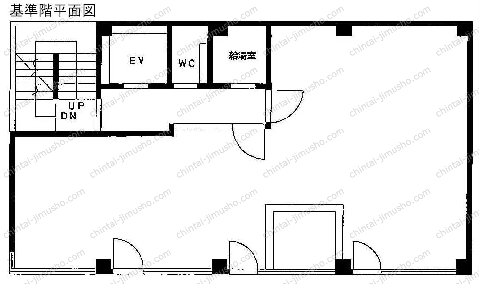 YA-2ビルの間取図