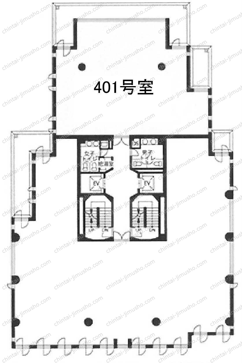 府中南ビルの間取図