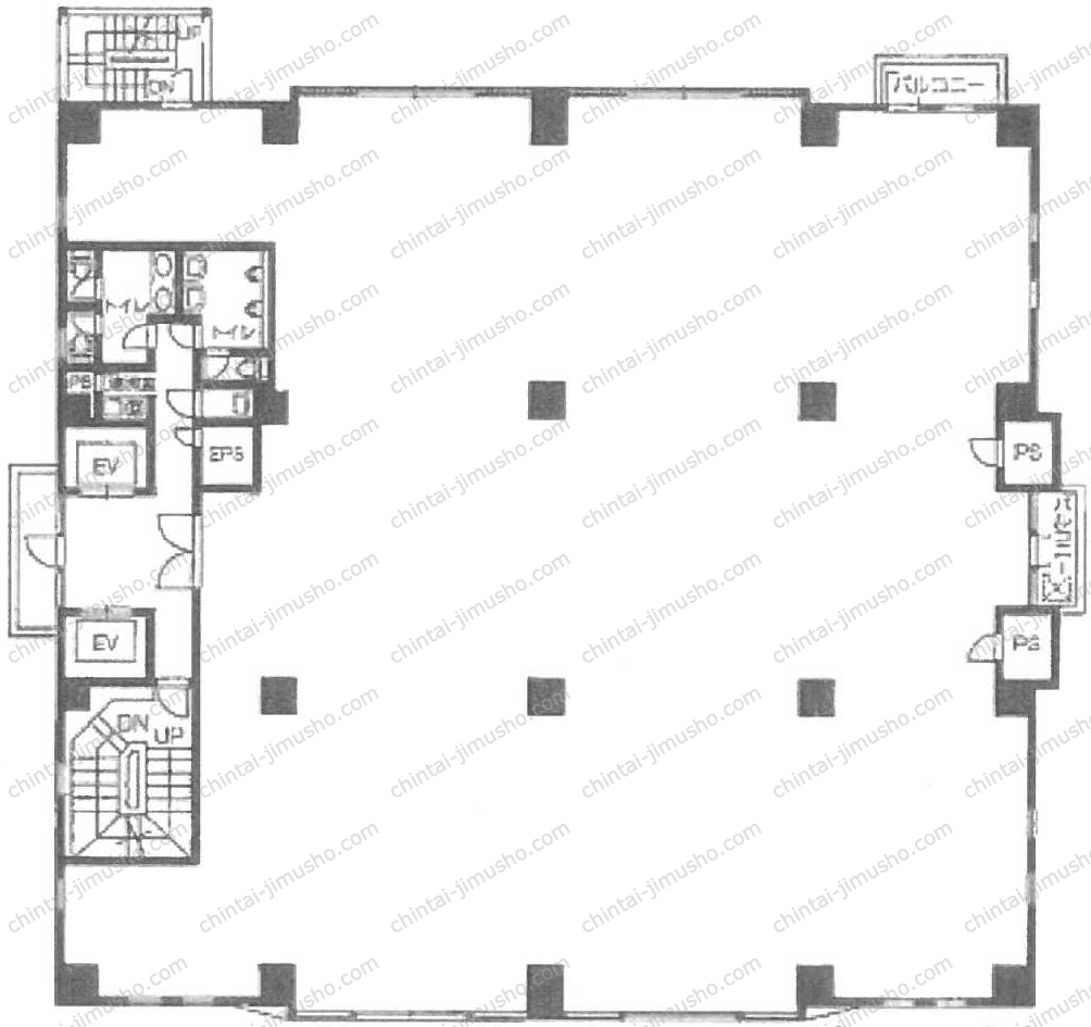 一清ビル本館の間取図