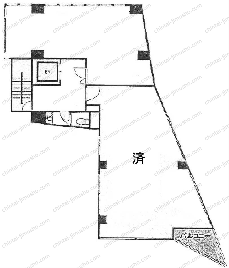 OKビルの間取図