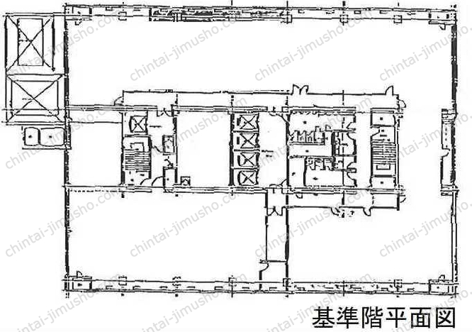 JRE芝二丁目大門ビルの間取図