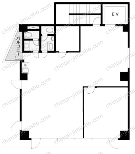 小田中ビルの間取図