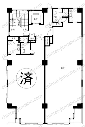 SNビルの間取図