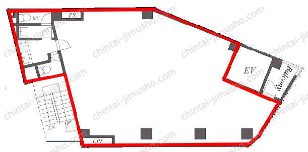 AS ONE東池袋ビルの間取図