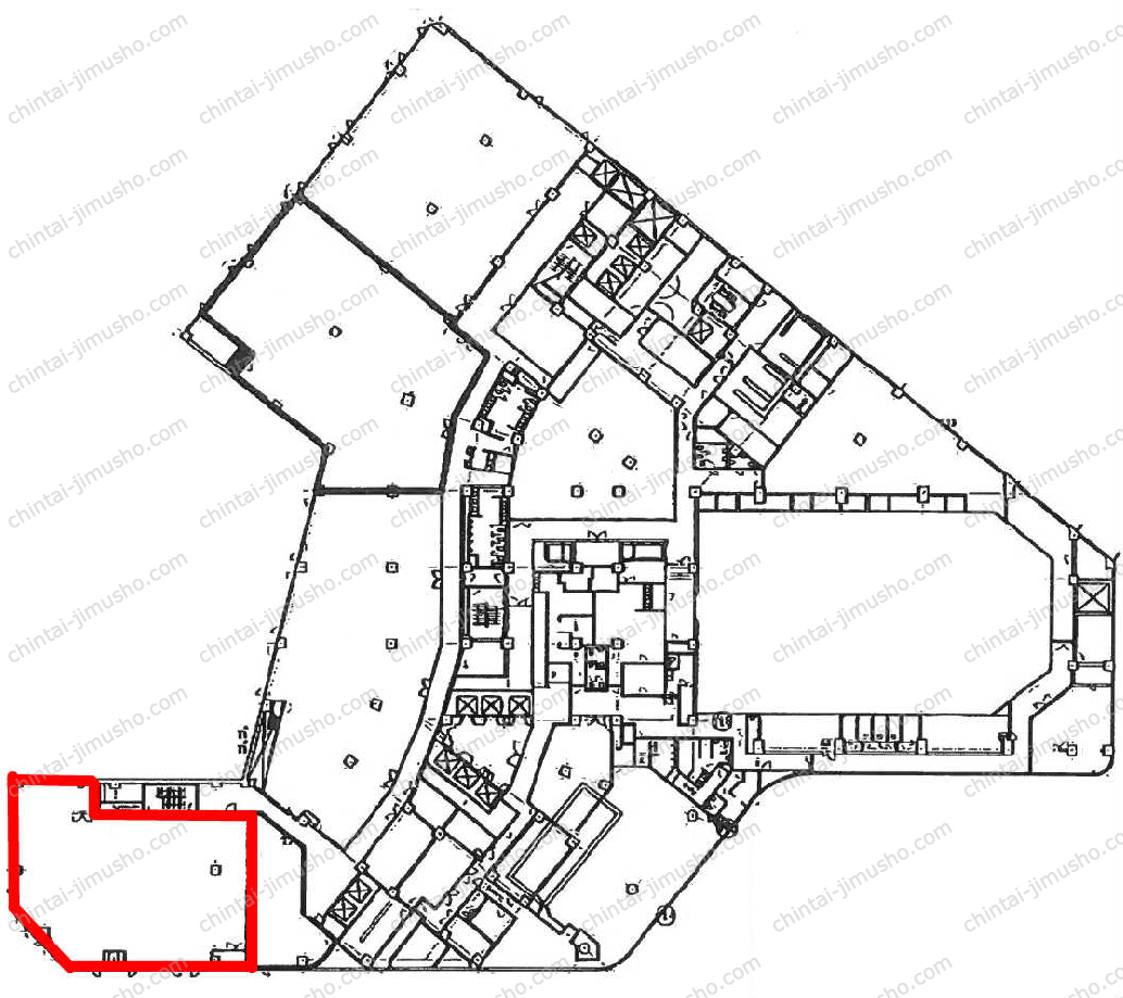 新宿国際ビルディングの間取図