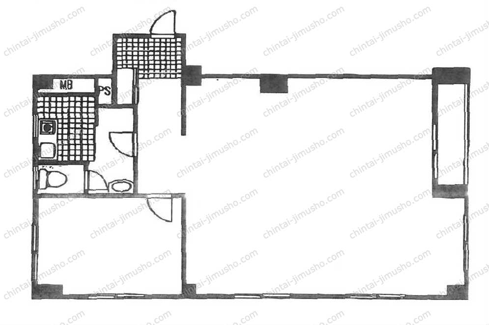 エルマノス赤坂ビルの間取図
