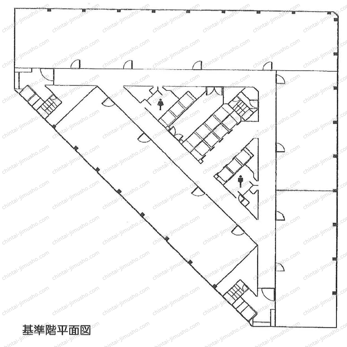 新宿第一生命ビルの間取図