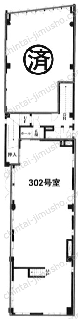 栗山ビルの間取図