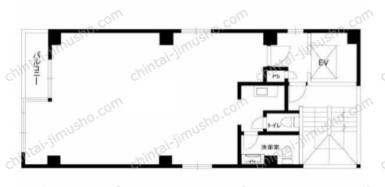 元赤坂NHビルの間取図