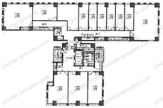 THE HUB 銀座 OCTの間取図