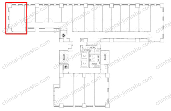 THE HUB 銀座 OCTの間取図