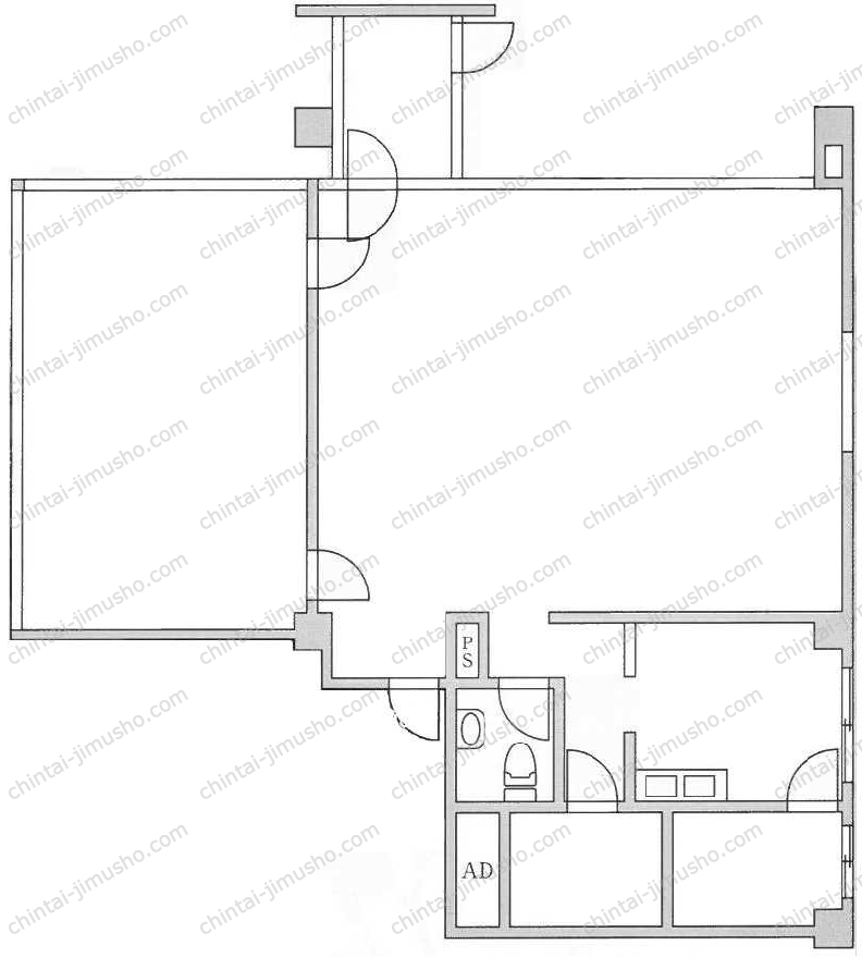 ウエストサイド新宿御苑の間取図
