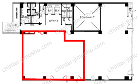 新横浜第一ビルディングの間取図
